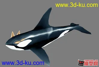 3D打印模型鲸鱼~的图片