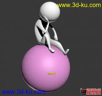 3D打印模型可爱小人的图片