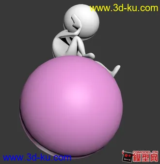 3D打印模型可爱小人的图片