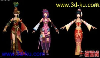 鹿鼎记古代人物角色模型下载的图片