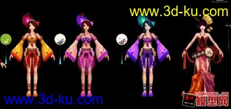 鹿鼎记古代人物角色模型下载的图片