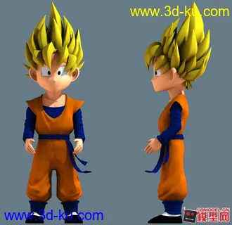 3D打印模型孙悟天的图片