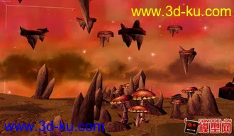 3D打印模型一套登录场景的图片