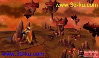 3D打印模型一套登录场景的图片