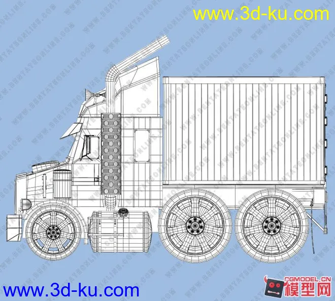 高精度小型卡车一辆模型的图片4