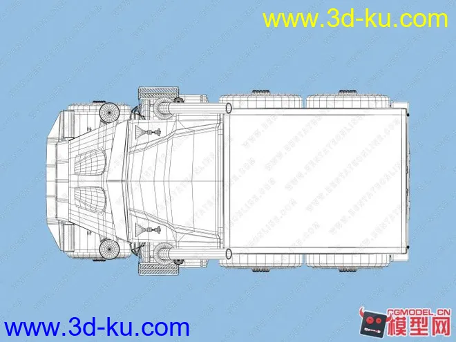 高精度小型卡车一辆模型的图片5