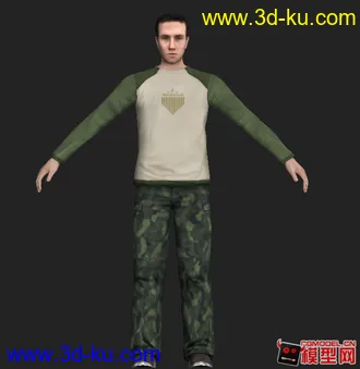 一个男银的模型的图片