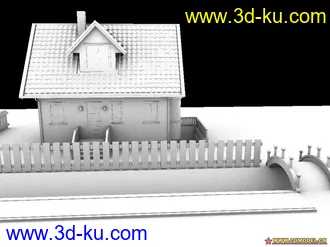 3D打印模型房子的图片