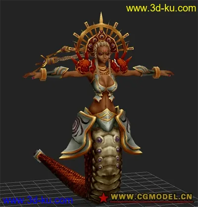 玄蛇女皇模型的图片1