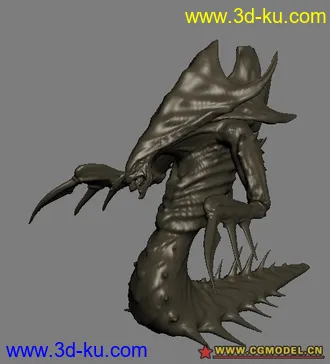 3D打印模型星际2刺蛇中模的图片