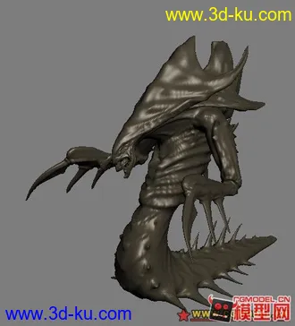 3D打印模型星际2刺蛇中模的图片