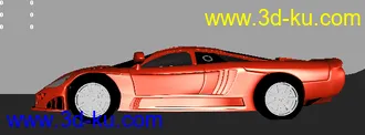 3D打印模型一款跑车的图片