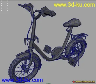 3D打印模型小自行车O(∩_∩)O~的图片