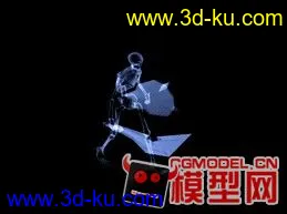 3D打印模型这个骷髅兵动作是最近无聊做的用来练练手，希望大家点评和喜欢多谢。的图片
