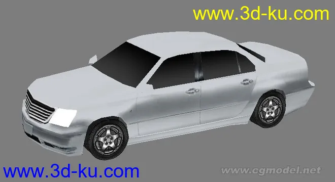 游戏里面的轿车一部模型的图片1