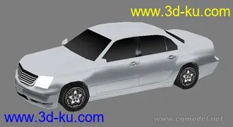 3D打印模型游戏里面的轿车一部的图片