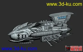 3D打印模型飞船 机械 科幻的图片