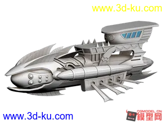 3D打印模型飞船 机械 科幻的图片