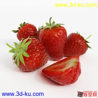 3D打印模型草莓的图片