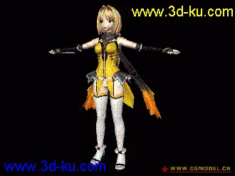 3D打印模型卡通美女的图片
