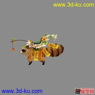 Q版浣熊模型下载的图片
