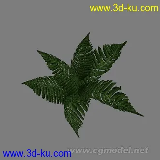 一套游戏植物模型的图片