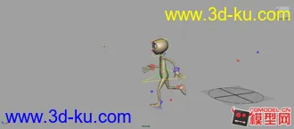 跑的动画。模型。下载的图片