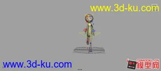 跑的动画。模型。下载的图片
