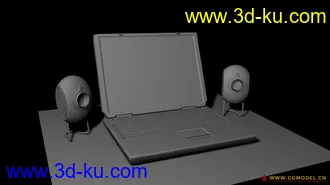 3D打印模型笔记本电脑的图片