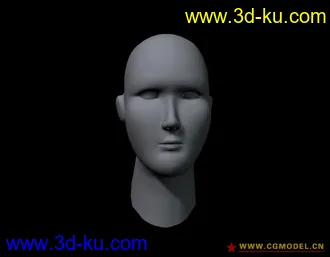 3D打印模型人头的图片
