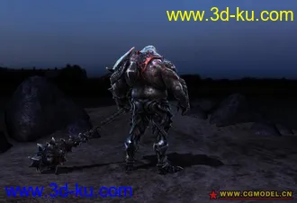3D打印模型游戏角色怪兽Imrod Shader Demo Shadowmap的图片