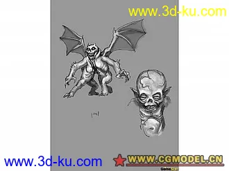 3D打印模型漂亮的小白龙--马的图片
