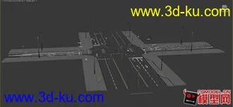 楼房、建筑、街道模型。。。的图片
