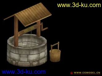 3D打印模型水井请大家提提建议的图片