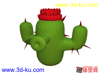 3D打印模型Q版仙人掌的图片