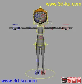 绑定模型，适合自己练习的图片