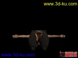 3D打印模型young tifa model from crisis core的图片