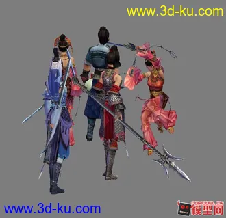 剑3NPC模型大集合的图片