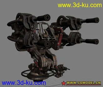 3D打印模型UT3炮台的图片