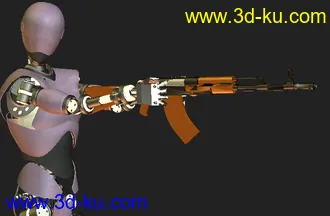 3D打印模型大量武器打包下载的图片