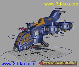 3D打印模型GunshipKF的图片