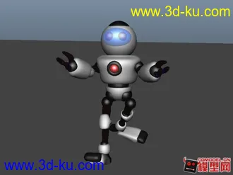 3D打印模型简单机器人的图片