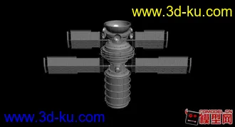 3D打印模型卫星的图片