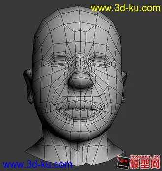 简单人头模型的图片
