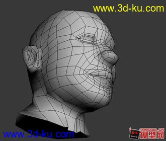 简单人头模型的图片