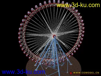 3D打印模型摩天轮的图片