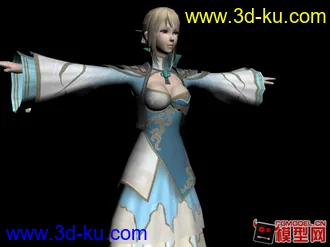 3D打印模型一个大美女的图片
