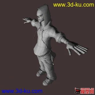 3D打印模型男人的图片