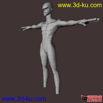 3D打印模型男人的图片