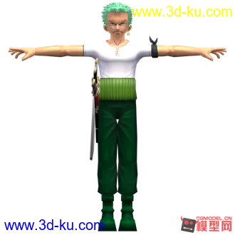 海贼迷们，PSX PS2 PS3 原版海贼王精品模型大合集（带贴图 法线）的图片